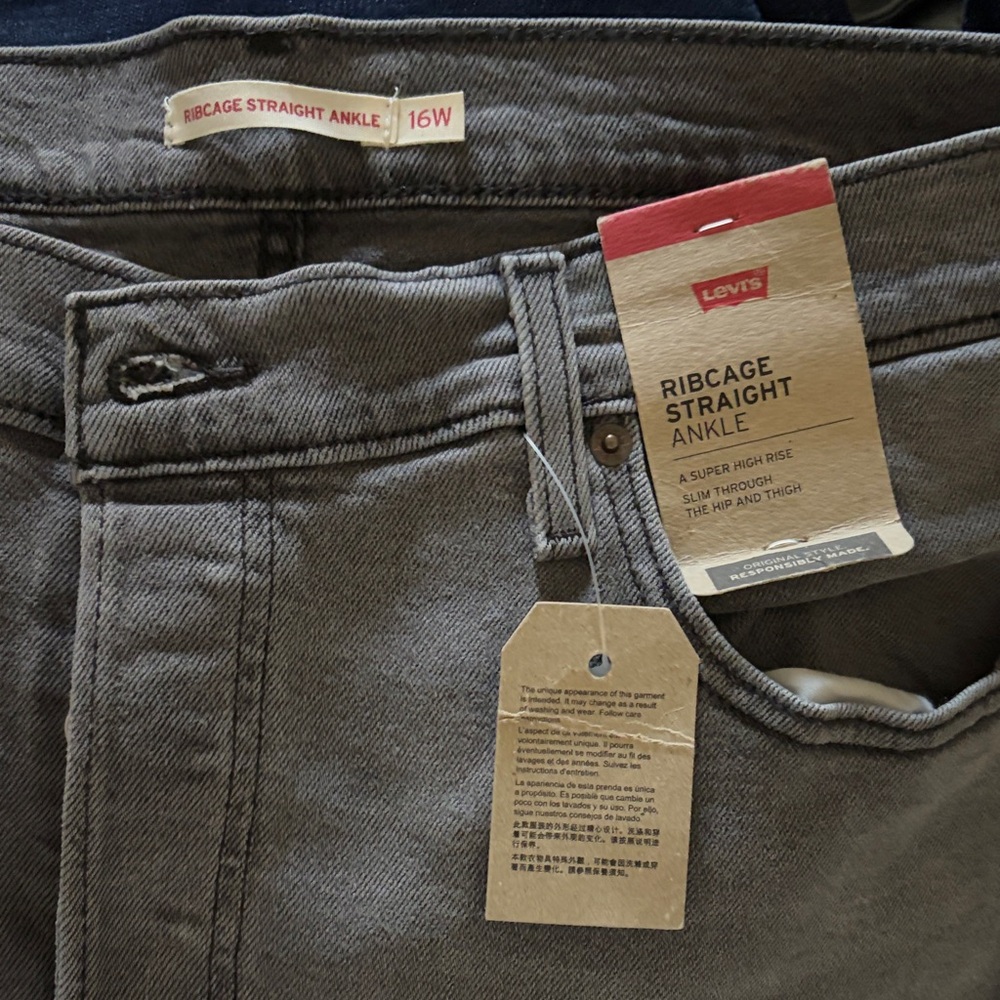 Levi's Slim Fit Gray Jeans